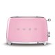 Smeg Tostapane 50's Style – Rosa LUCIDO 2x2 – TSF01PKEU 2