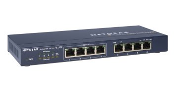 NETGEAR FS108P Non gestito Fast Ethernet (10/100) Supporto Power over Ethernet (PoE)