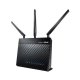 ASUS RT-AC68U router wireless Gigabit Ethernet Dual-band (2.4 GHz/5 GHz) Nero 6