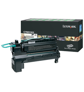 Lexmark C792X1KG cartuccia toner 1 pz Originale Nero