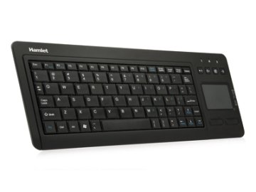 Hamlet Wireless Smart TV Keyboard mini tastiera wireless Rf 2.4 Ghz con touchpad