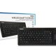 Hamlet Wireless Smart TV Keyboard mini tastiera wireless Rf 2.4 Ghz con touchpad 6