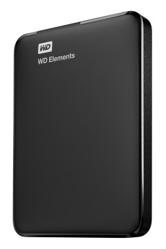 Western Digital WD Elements Portable disco rigido esterno 2 TB 2.5" Micro-USB B 3.2 Gen 1 (3.1 Gen 1) Nero