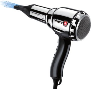 Valera 584.01/I asciuga capelli 2000 W Nero, Cromo