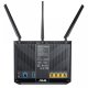ASUS DSL-AC68U router wireless Gigabit Ethernet Dual-band (2.4 GHz/5 GHz) Nero 4