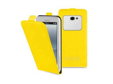 SBS TEFLIPUN45Y custodia per cellulare 11,4 cm (4.5") Custodia flip a libro Giallo