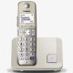 Panasonic KX-TGE210JTN telefono Telefono DECT Identificatore di chiamata Champagne 3