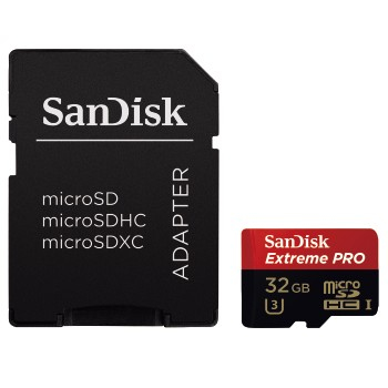 SanDisk 32GB MicroSDHC UHS-I MicroSD Classe 3