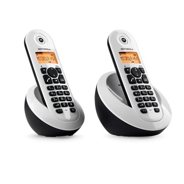 Motorola C602 Telefono DECT Identificatore di chiamata Bianco