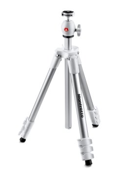 Manfrotto MKCOMPACTLT-WH treppiede Fotocamere digitali/film 3 gamba/gambe Bianco