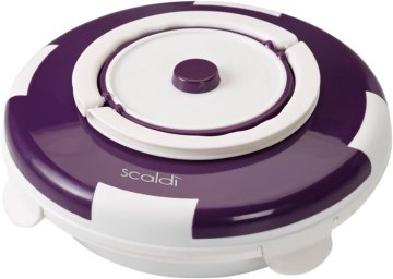 Ariete Scaldì scaldavivande Viola, Bianco