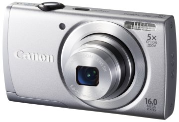 Canon PowerShot A2600 1/2.3" Fotocamera compatta 16 MP CCD 4608 x 3456 Pixel Argento