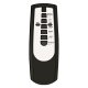 DCG Eltronic Ventilatore con umidificatore nero 40cm timer telecomando e potenza regolabile 4