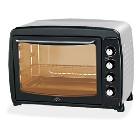 DCG Eltronic MB9860 N forno 60 L Nero, Argento