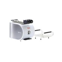 Imetec Dolcevita TS7 7281 2 fetta/e 500 W Argento, Bianco