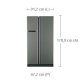Samsung RSA1STMG frigorifero side-by-side Libera installazione 540 L Argento 4