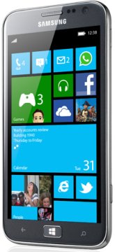 Samsung ATIV S GT-I8750 12,2 cm (4.8") SIM singola Windows Phone 8 3G 1 GB 16 GB 2300 mAh Argento