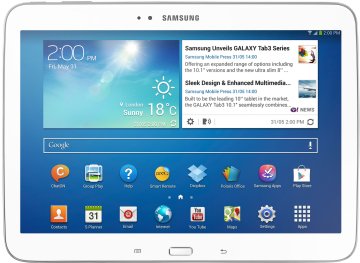 Samsung Galaxy Tab 3 10.1 Intel Atom® 16 GB 25,6 cm (10.1") 1 GB Wi-Fi 4 (802.11n) Android Bianco