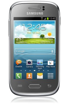 Samsung Galaxy Young GT-S6310 8,31 cm (3.27") Android 4.1 3G 0,75 GB 4 GB 1300 mAh Argento