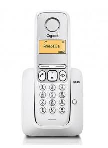 Gigaset A130 Telefono DECT Identificatore di chiamata Bianco