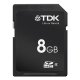 TDK 8GB SDHC Classe 4 2