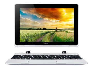 Acer Aspire Switch 10 SW5-012P-19QG Ibrido (2 in 1) 25,6 cm (10.1") Touch screen Intel Atom® Z3735F 2 GB DDR3L-SDRAM 64 GB Flash Wi-Fi 4 (802.11n) Windows 8.1 Pro Nero, Bianco