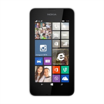 Nokia Lumia 530 Dual Sim 10,2 cm (4") Doppia SIM Windows Phone 8.1 3G Micro-USB 0,5 GB 4 GB 1430 mAh Bianco