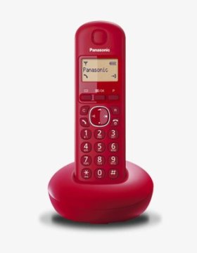 Panasonic KX-TGB210JTR telefono Telefono DECT Identificatore di chiamata Rosso