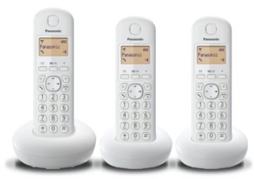 Panasonic KX-TGB213JTW telefono Telefono DECT Identificatore di chiamata Bianco