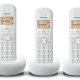 Panasonic KX-TGB213JTW telefono Telefono DECT Identificatore di chiamata Bianco 2