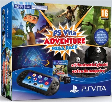 Sony Console Ps Vita 2000+adv Mega Pack+mc 8g