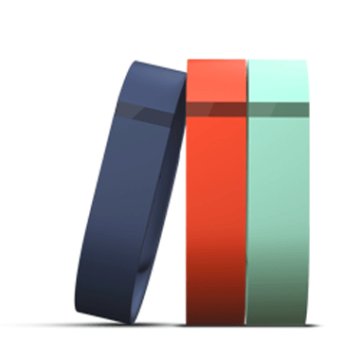 Fitbit FB401BTNTS tracolla Activity trackers Blu marino, Arancione, Turchese