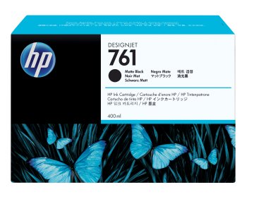 HP Cartuccia inchiostro nero opaco DesignJet 761, 400 ml