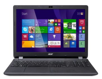 Acer Aspire E 11 ES1-512-P8VK Computer portatile 39,6 cm (15.6") Intel® Pentium® N3540 4 GB DDR3L-SDRAM 500 GB HDD Wi-Fi 4 (802.11n) Windows 8.1 Nero