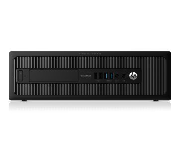 HP EliteDesk 800 G1 Intel® Core™ i5 i5-4590 4 GB DDR3-SDRAM 500 GB HDD Windows 7 Professional SFF PC Nero