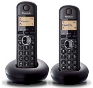 Panasonic KX-TGB212JTB telefono Telefono DECT Identificatore di chiamata Nero