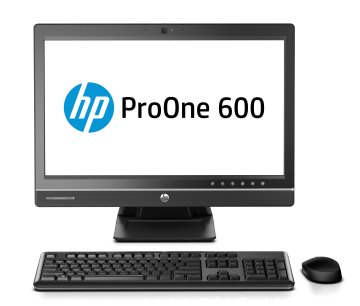 HP ProOne 600 G1 Intel® Core™ i5 i5-4590S 54,6 cm (21.5") PC All-in-one 4 GB DDR3-SDRAM 500 GB HDD Windows 7 Professional Wi-Fi 4 (802.11n) Nero