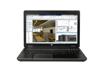 HP ZBook 15 G2 Intel® Core™ i7 i7-4710MQ Workstation mobile 39,6 cm (15.6") Full HD 4 GB DDR3L-SDRAM 1 TB HDD NVIDIA® Quadro® K610M Wi-Fi 5 (802.11ac) Windows 7 Professional Nero
