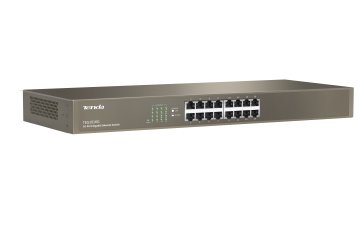 Tenda TEG1016G switch di rete Non gestito Gigabit Ethernet (10/100/1000) 1U Blu