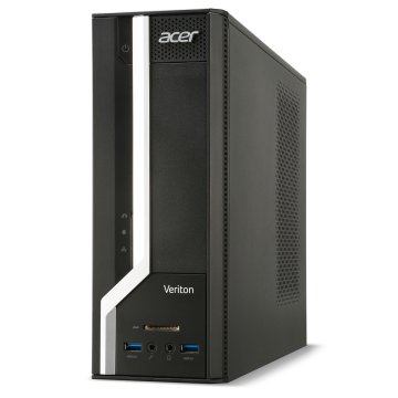 Acer Veriton X2631G Intel® Celeron® G G1840 4 GB DDR3-SDRAM 500 GB HDD FreeDOS SFF PC Nero