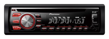 Pioneer DEH-4700DAB Ricevitore multimediale per auto Nero