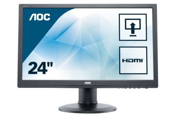 AOC 60 Series E2460PHU Monitor PC 61 cm (24") 1920 x 1080 Pixel Full HD LCD Nero