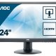 AOC 60 Series E2460PHU Monitor PC 61 cm (24