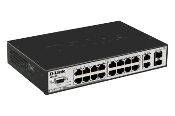 D-Link DES-3200-18 switch di rete Gestito L2 1U Nero