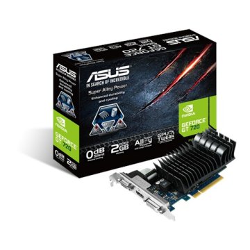 ASUS GT720-SL-2GD3-BRK NVIDIA GeForce GT 720 2 GB GDDR3