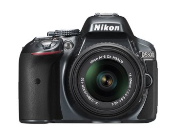 Nikon D5300 + AF-S DX NIKKOR 18-55mm VR II Kit fotocamere SLR 24,2 MP CMOS 6000 x 4000 Pixel Grigio