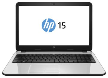 HP 15-r229nl Intel® Core™ i3 i3-4005U Computer portatile 39,6 cm (15.6") HD 4 GB DDR3L-SDRAM 500 GB HDD NVIDIA® GeForce® 820M Wi-Fi 4 (802.11n) Windows 8.1 Nero, Bianco