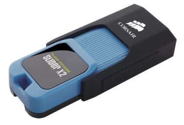 Corsair Voyager Slider X2 64GB unità flash USB USB tipo A 3.2 Gen 1 (3.1 Gen 1) Nero, Blu
