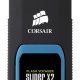 Corsair Voyager Slider X2 64GB unità flash USB USB tipo A 3.2 Gen 1 (3.1 Gen 1) Nero, Blu 6