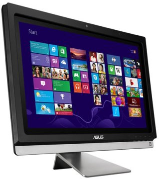 ASUS ET ET2311INTH-B026Q Intel® Core™ i5 i5-4460S 58,4 cm (23") 1920 x 1080 Pixel Touch screen PC All-in-one 8 GB DDR3L-SDRAM 1 TB HDD NVIDIA® GeForce® GT 740M Windows 8.1 Nero, Argento